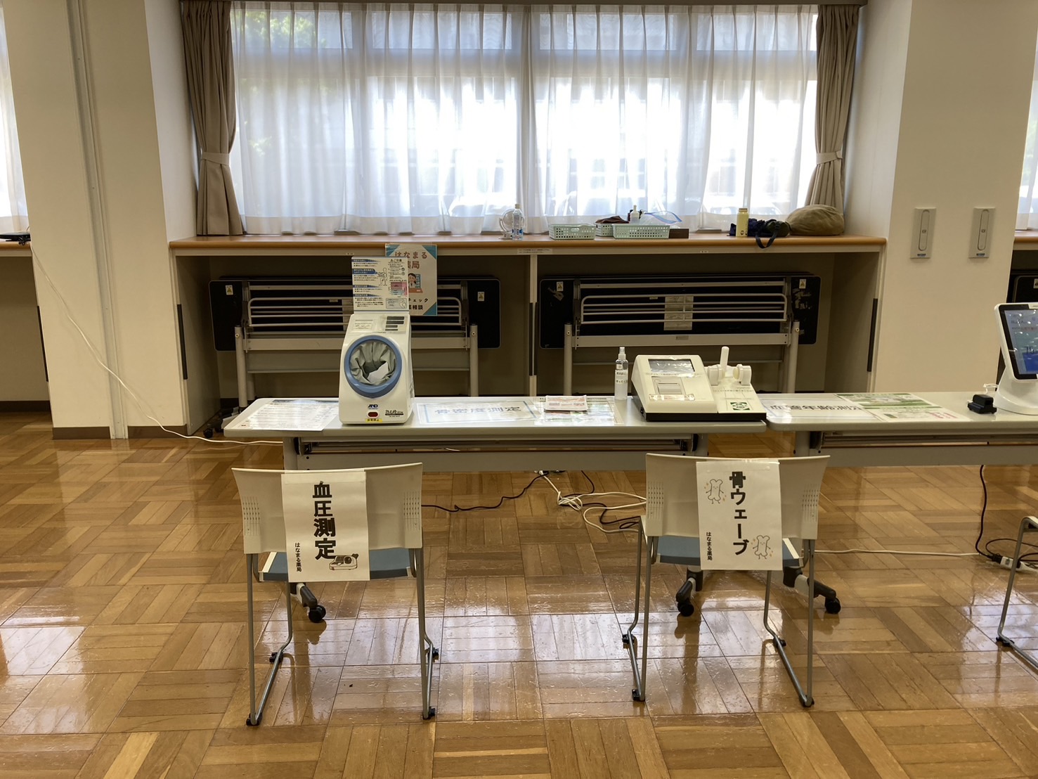 【出店報告】しもかぬきマーケット 健康チェックコーナー